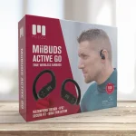 Słuchawki douszne sportowe z zaczepami MIIEGO MiiBUDS ACTIVE GO — zdjęcie 8