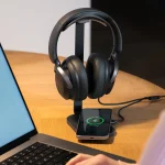 Stojak na słuchawki z ładowarką 15 W MIIEGO CHARGE DE:LUXE 50 — zdjęcie 2