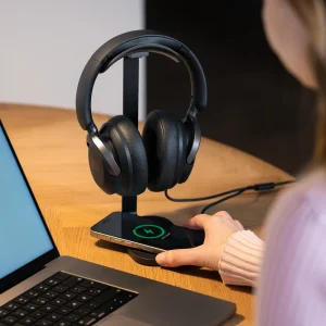 Stojak na słuchawki z ładowarką 15 W MIIEGO CHARGE DE:LUXE 50 — zdjęcie 3