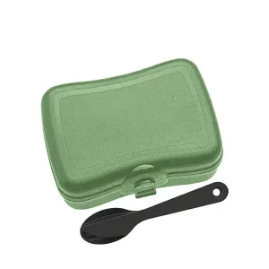 Lunchbox ze sztućcami KOZIOL BASIC READY — zdjęcie produktu