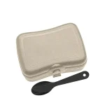 Lunchbox ze sztućcami KOZIOL BASIC READY — zdjęcie produktu