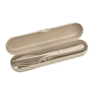 Sztućce w etui KOZIOL KLIKK READY — zdjęcie produktu