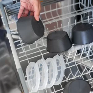 Pojemnik na sos lub deser KOZIOL MOVE BOWL 0,25 + LID — zdjęcie produktu