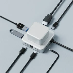 Hub USB 7 w 1 Xoopar CUBBI — zdjęcie produktu