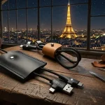 Kabel 60 W w skórzanym etui Le Sellier Le Sellier Etui 60W — zdjęcie produktu