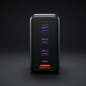 Ładowarka sieciowa 100 W Xoopar SMILE GAN — zdjęcie produktu