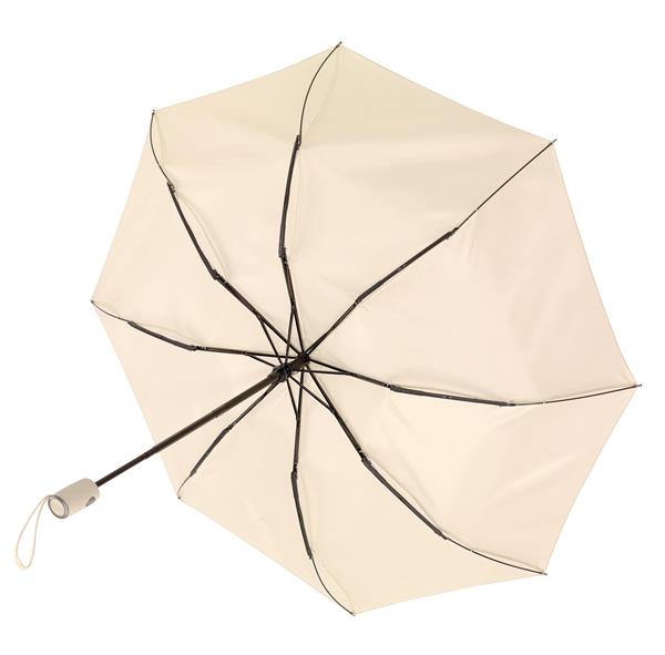 Składany parasol ORIANA, jasnobeżowy-597069