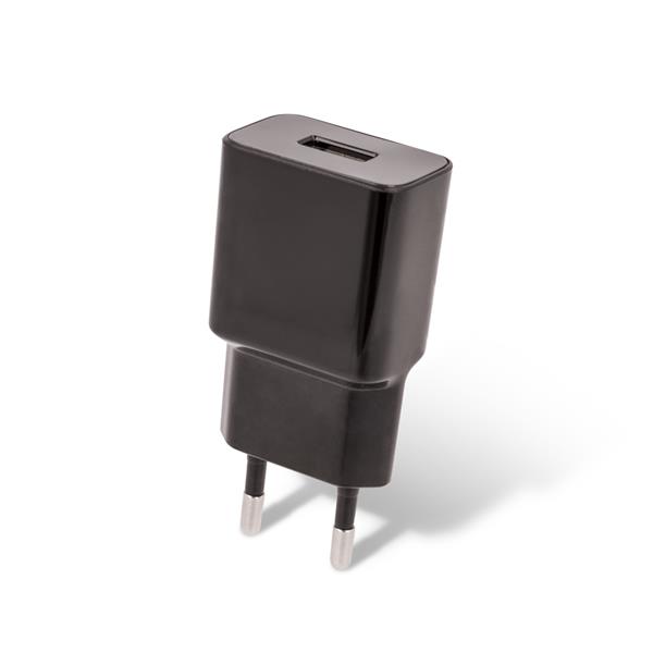 Ładowarka sieciowa Setty USB 2,4A czarna + kabel microUSB 1m czarny-1562678